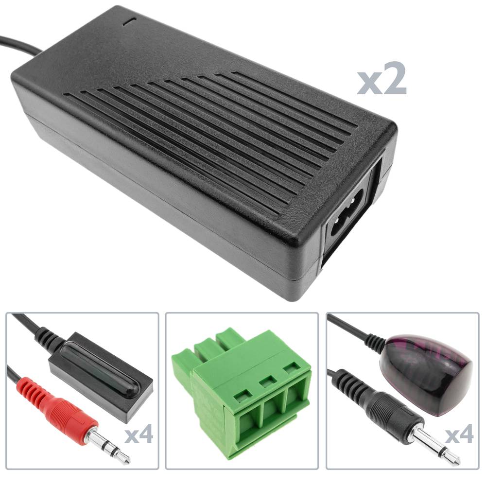 Extensor HDMI UltraHD 4K 2K FullHD 1080p Cat.5e Cat.6 compatible con HDBaseT HDBT 100m - Transmisor 4 puertos