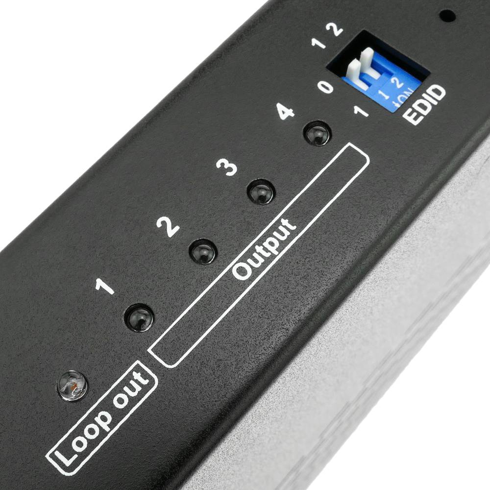 Extensor HDMI UltraHD 4K 2K FullHD 1080p Cat.5e Cat.6 compatible con HDBaseT HDBT 100m - Transmisor 4 puertos