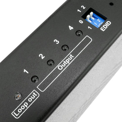 Extensor HDMI UltraHD 4K 2K FullHD 1080p Cat.5e Cat.6 compatible con HDBaseT HDBT 100m - Transmisor 4 puertos