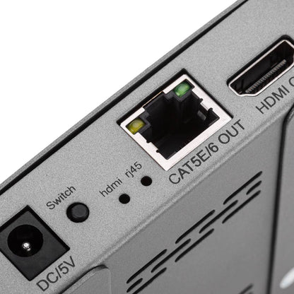 Receptor para Extensor HDMI 2.0  a través de cable Ethernet (RJ45) Cat5e/6 hasta 60 metros 4K@60Hz