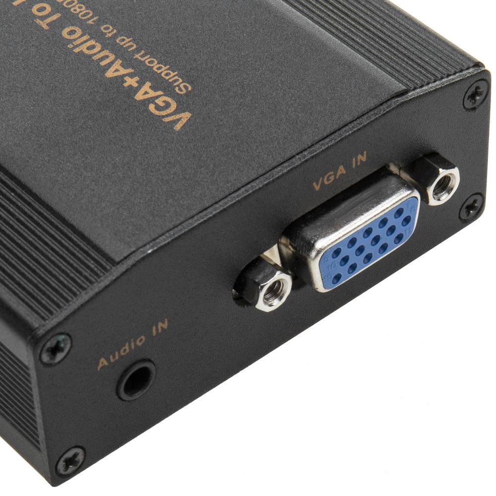 Conversor VGA y audio a HDMI
