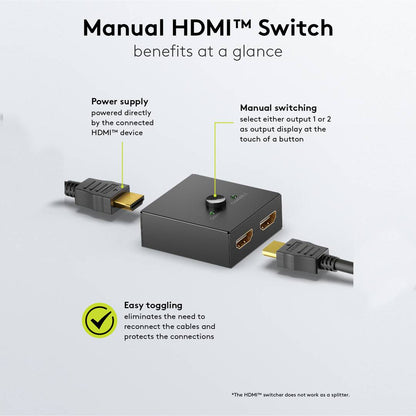 Switch HDMI Bidireccional 2 puertos