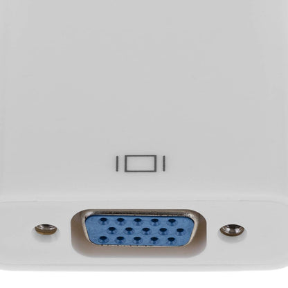 Conversor HDMI a VGA cable de 15 cm blanco