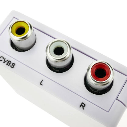 Conversor HDMI a audio y vídeo analógico RCA
