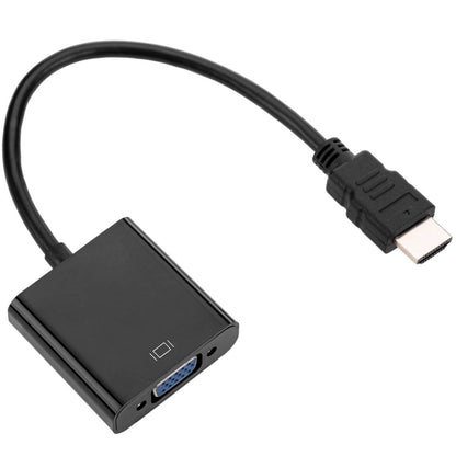 Conversor adaptador HDMI a VGA con audio minijack 10cm