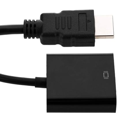 Conversor adaptador HDMI a VGA con audio minijack 10cm