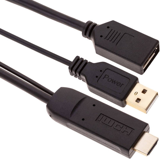 Conversor de puerto de salida HDMI a puerto de salida DisplayPort 1080p FullHD 2K 4K