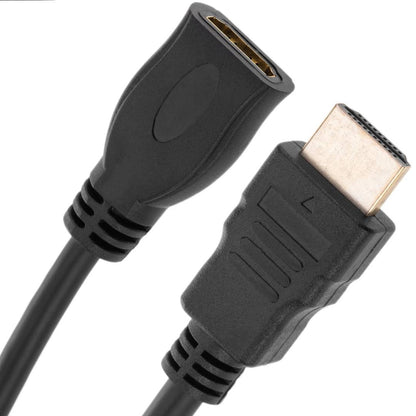 Cable HDMI 1.4 tipo A de macho a hembra de 20cm