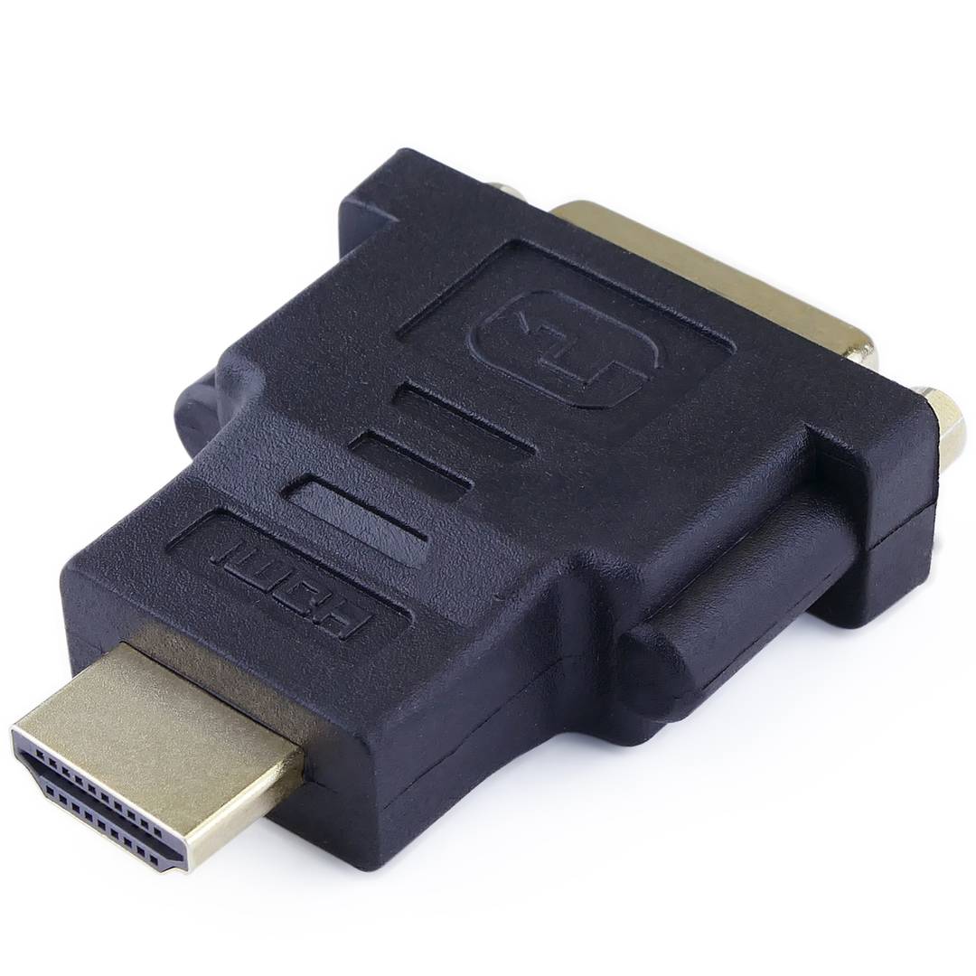 Adaptador HDMI de tipo HDMI-A macho a DVI-D hembra