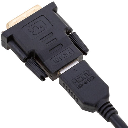 Adaptador HDMI de tipo HDMI-A hembra a DVI-D macho
