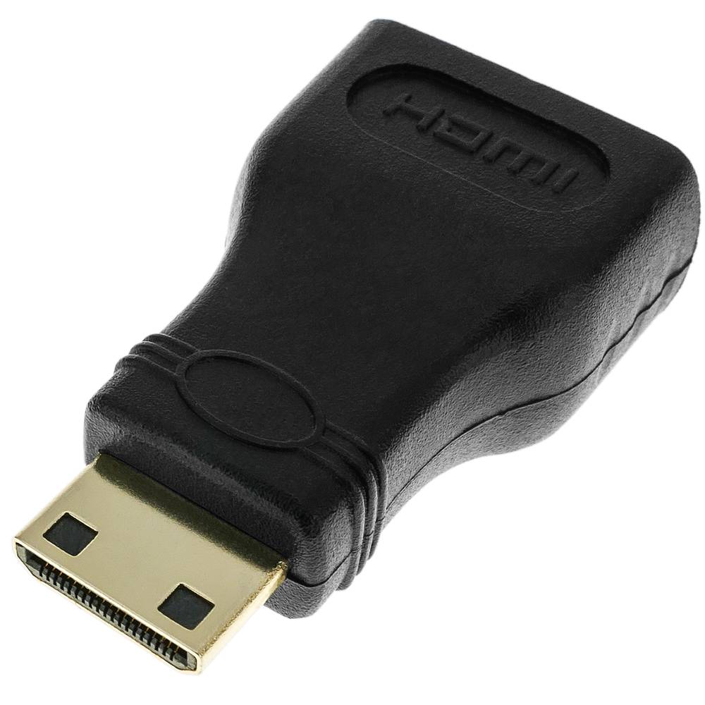 Adaptador HDMI de HDMI tipo A hembra a mini HDMI tipo C macho