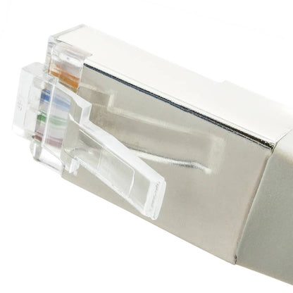 Cable de red ethernet RJ45 LSHF FTP Cat.5e gris 1m