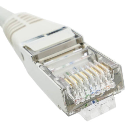Cable de red ethernet RJ45 LSHF FTP Cat.5e gris 1m