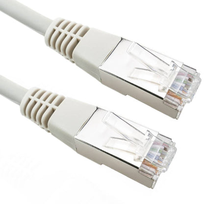 Cable de red ethernet RJ45 LSHF FTP Cat.5e gris 15 m