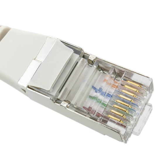 Cable de red ethernet RJ45 LSHF FTP Cat.5e gris 15 m