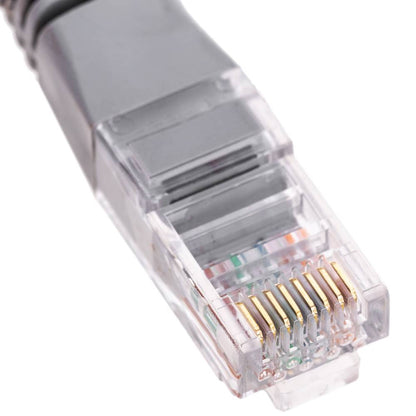 Cable de red ethernet RJ45 LSHF UTP Cat.6 gris 25 cm