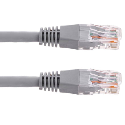 Cable de red ethernet RJ45 LSHF UTP Cat.6 gris 10 m