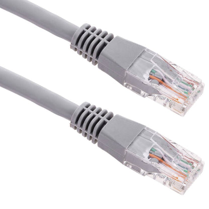 Cable de red ethernet RJ45 LSHF UTP Cat.6 gris 15 m