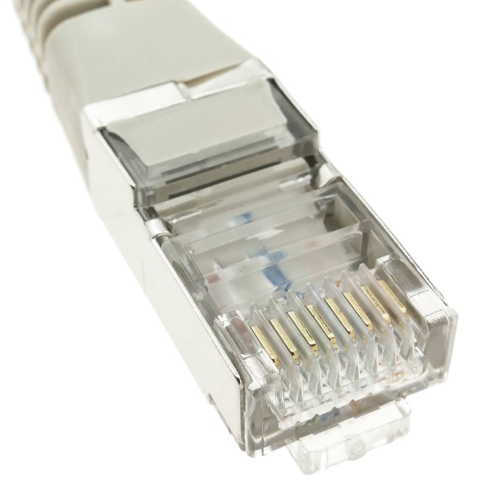 Cable de red ethernet RJ45 LSHF FTP Cat.6 gris 3 m