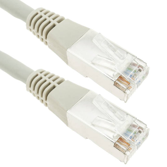 Cable de red ethernet RJ45 LSHF FTP Cat.6 gris 5 m