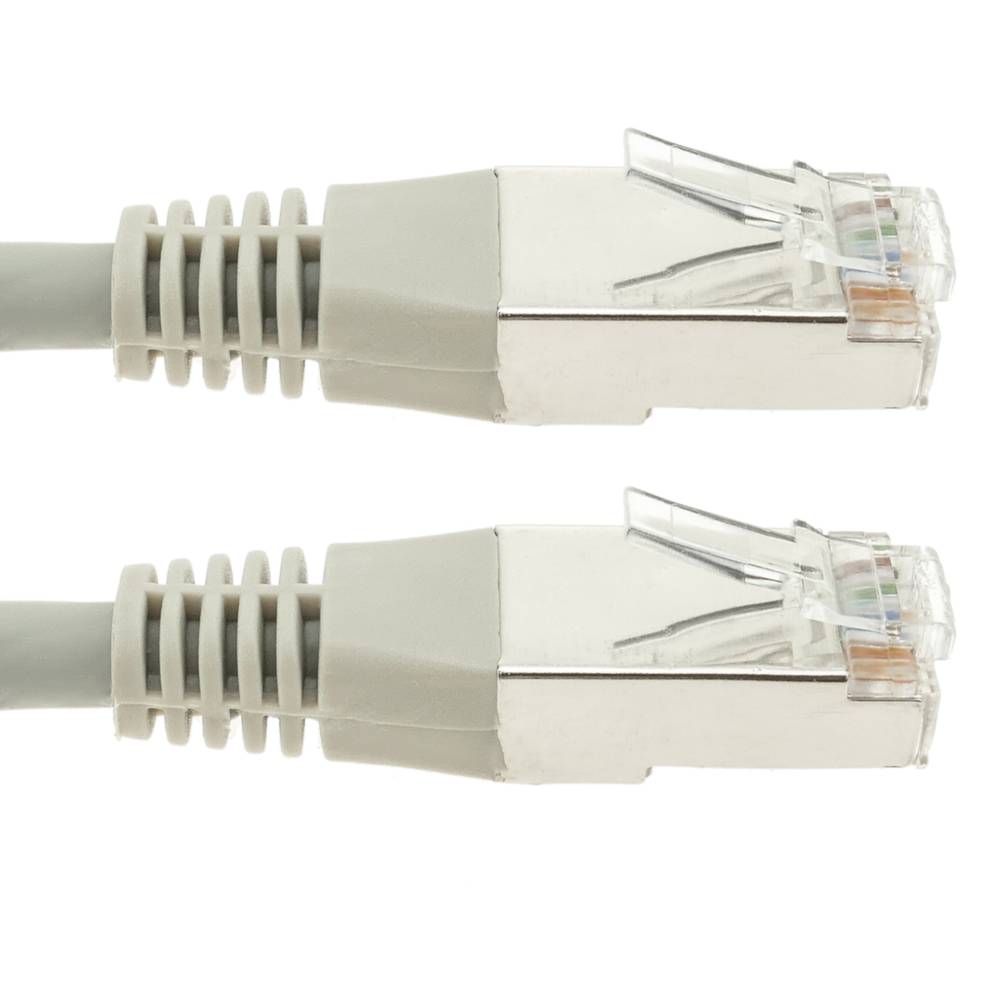 Cable de red ethernet RJ45 LSHF FTP Cat.6 gris 5 m