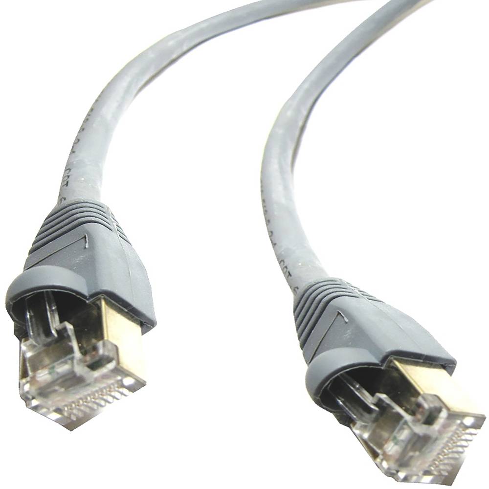 Cable de red ethernet RJ45 LSHF FTP Cat.6 gris 10 m