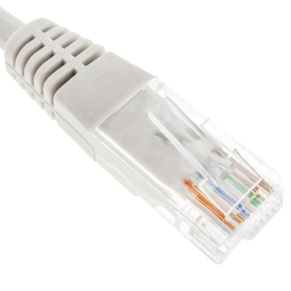 Cable de red ethernet RJ45 LSHF UTP Cat.6 gris 7 m