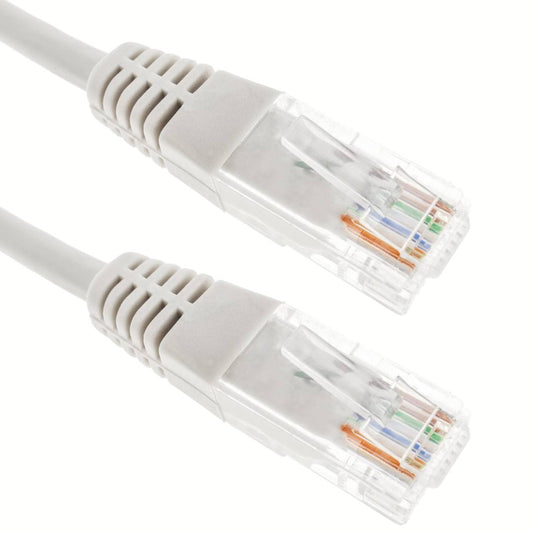 Cable de red ethernet RJ45 LSHF UTP Cat.6 gris 7 m