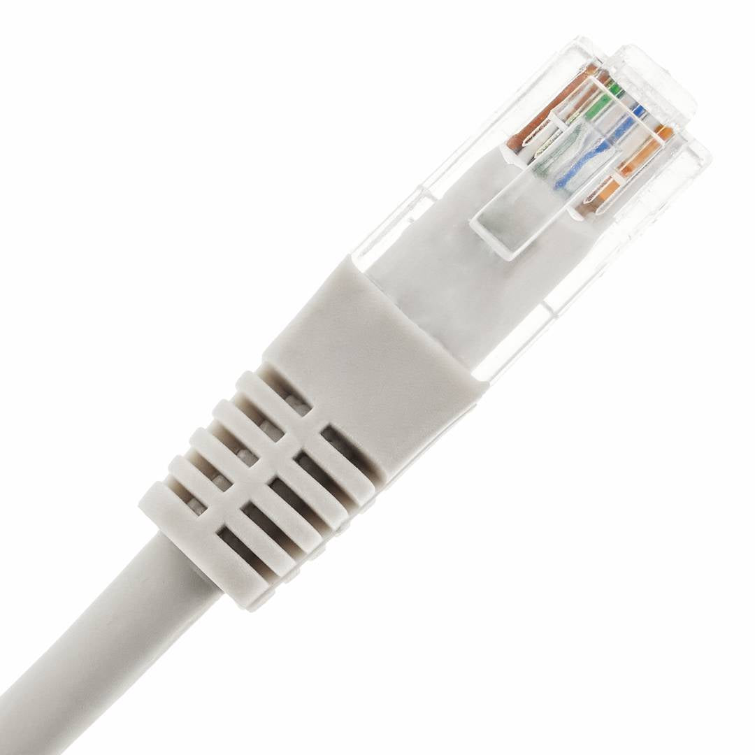Cable de red ethernet RJ45 LSHF UTP Cat.6 gris 7 m