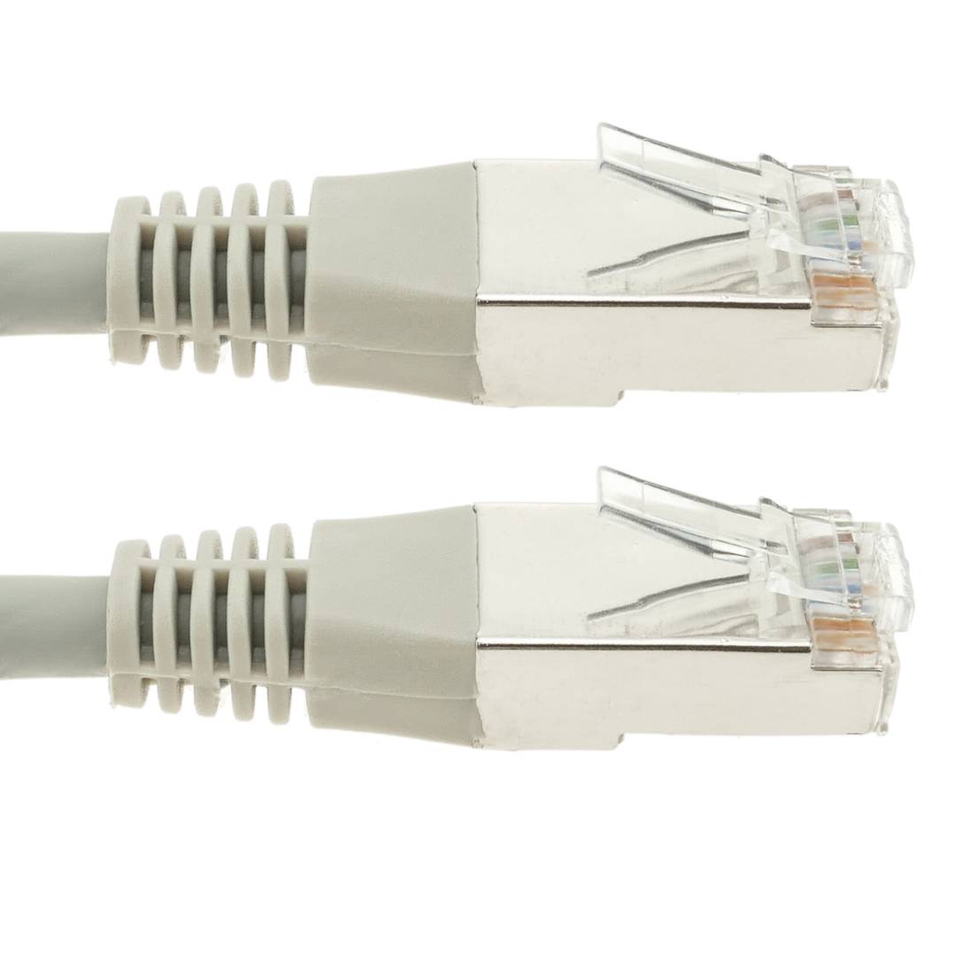 Cable de red ethernet RJ45 LSHF FTP Cat.6 gris 7 m