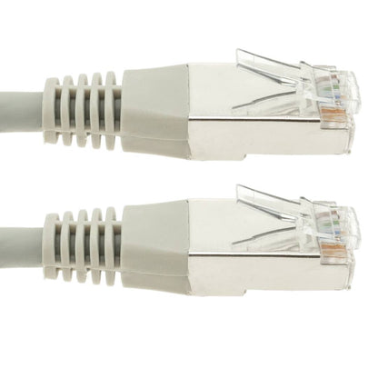Cable de red ethernet RJ45 LSHF FTP Cat.6 gris 7 m
