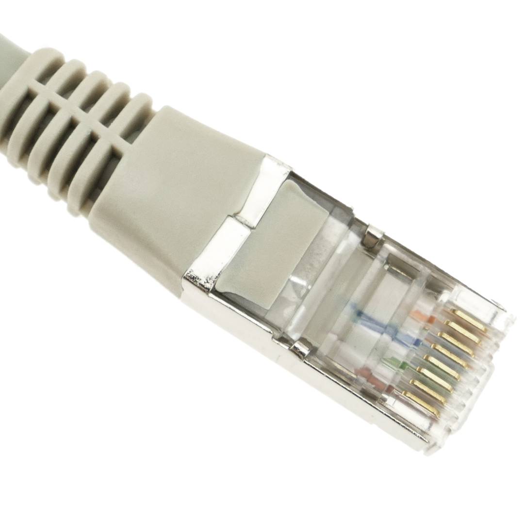 Cable de red ethernet RJ45 LSHF FTP Cat.6 gris 7 m