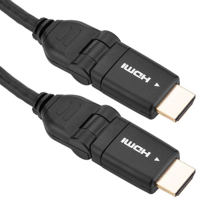 Cable HDMI-A macho a HDMI-A macho de 1 m con rotación de 180 grados