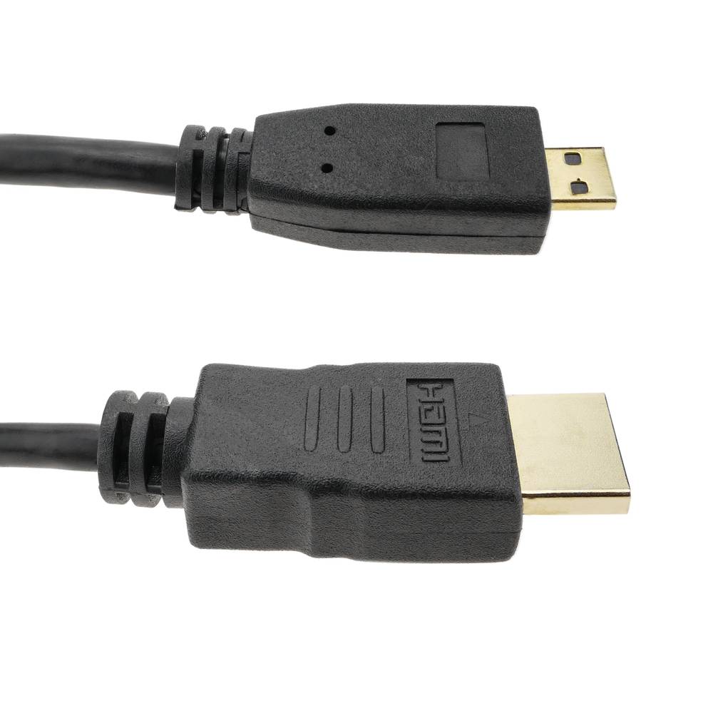 Cable HDMI tipo A 1.4 macho a HDMI tipo D macho de 50 cm
