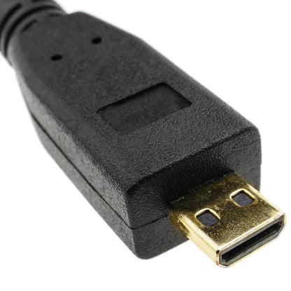 Cable HDMI tipo A 1.4 macho a HDMI tipo D macho de 1 m