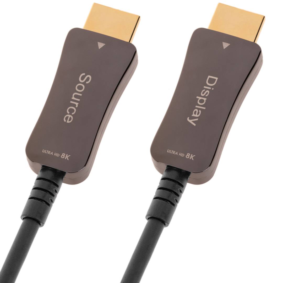 Cable de vídeo HDMI 2.0 macho Ultra HD 4K activo por fibra óptica de 20m