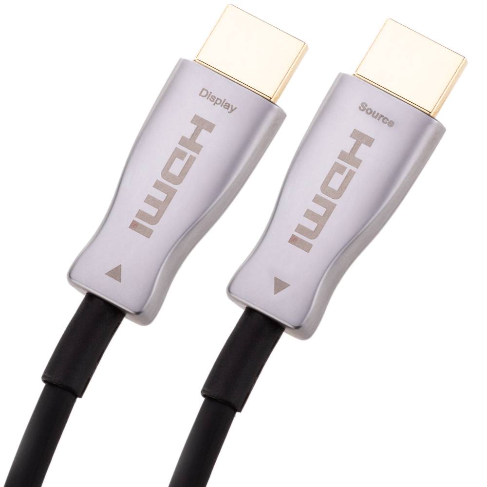 Cable de vídeo HDMI 2.0 macho Ultra HD 4K activo por fibra óptica de 20m