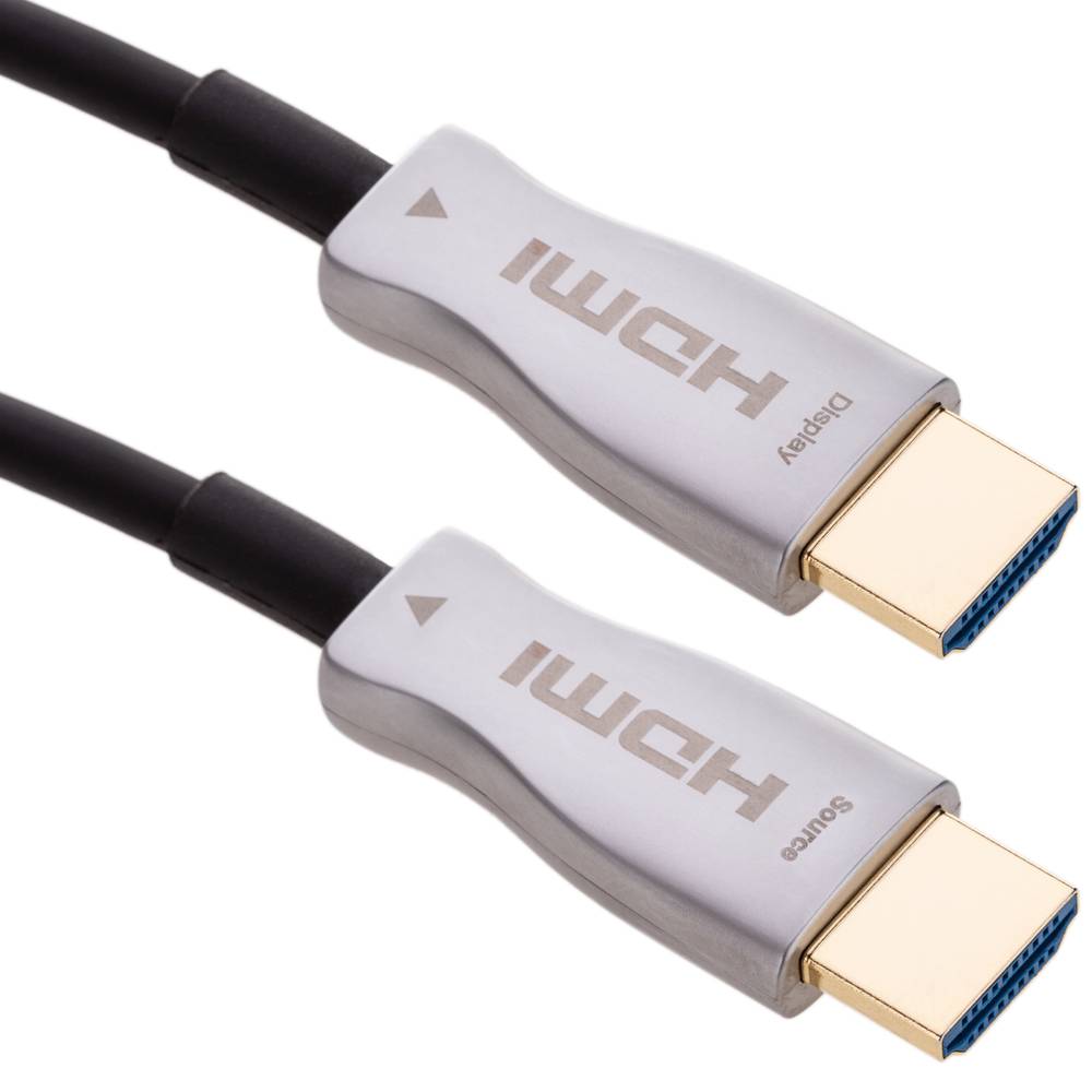 Cable de vídeo HDMI 2.0 macho Ultra HD 4K activo por fibra óptica de 70m
