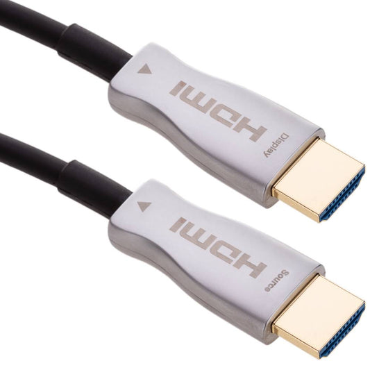 Cable de vídeo HDMI 2.0 macho Ultra HD 4K activo por fibra óptica de 70m