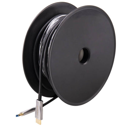 Cable de vídeo HDMI 2.0 macho Ultra HD 4K activo por fibra óptica de 70m