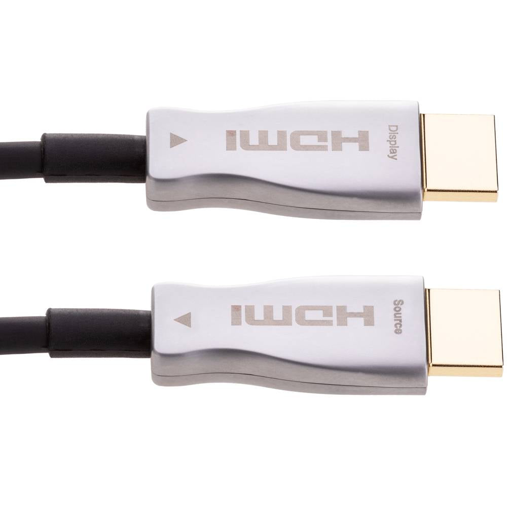 Cable de vídeo HDMI 2.0 macho Ultra HD 4K activo por fibra óptica de 70m