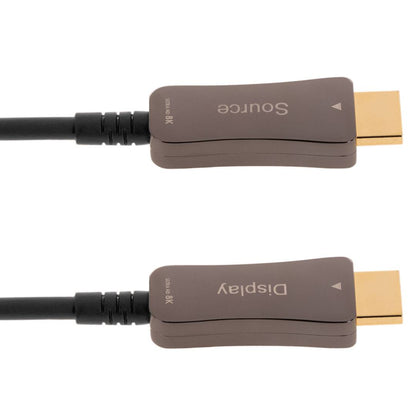 Cable de vídeo HDMI 2.1 macho Ultra HD 8K activo por fibra óptica de 100m