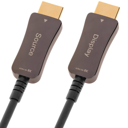 Cable de vídeo HDMI 2.1 macho Ultra HD 8K activo por fibra óptica de 100m