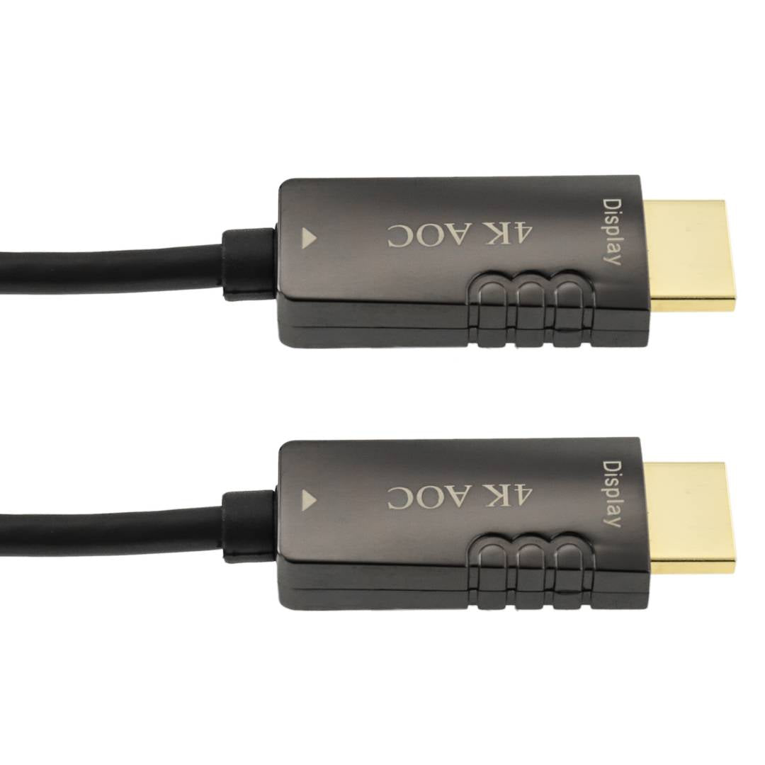 Cable de vídeo HDMI 2.1 macho Ultra HD 8K activo por fibra óptica de 100m
