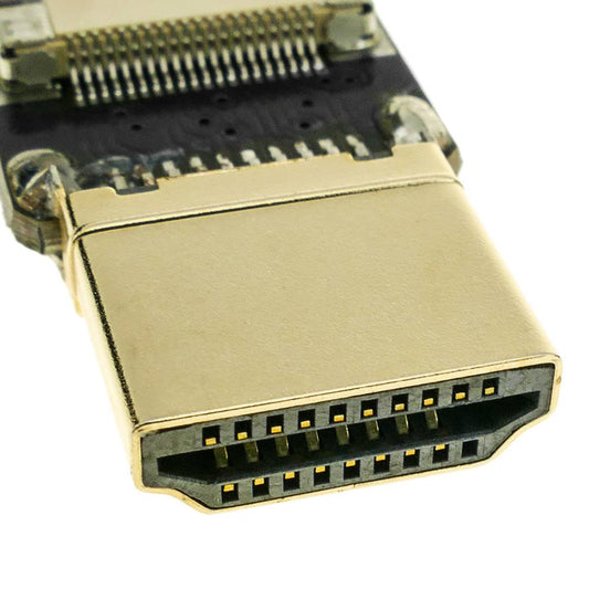 Cable vídeo HDMI plano FPV 50 cm A-macho a A-macho
