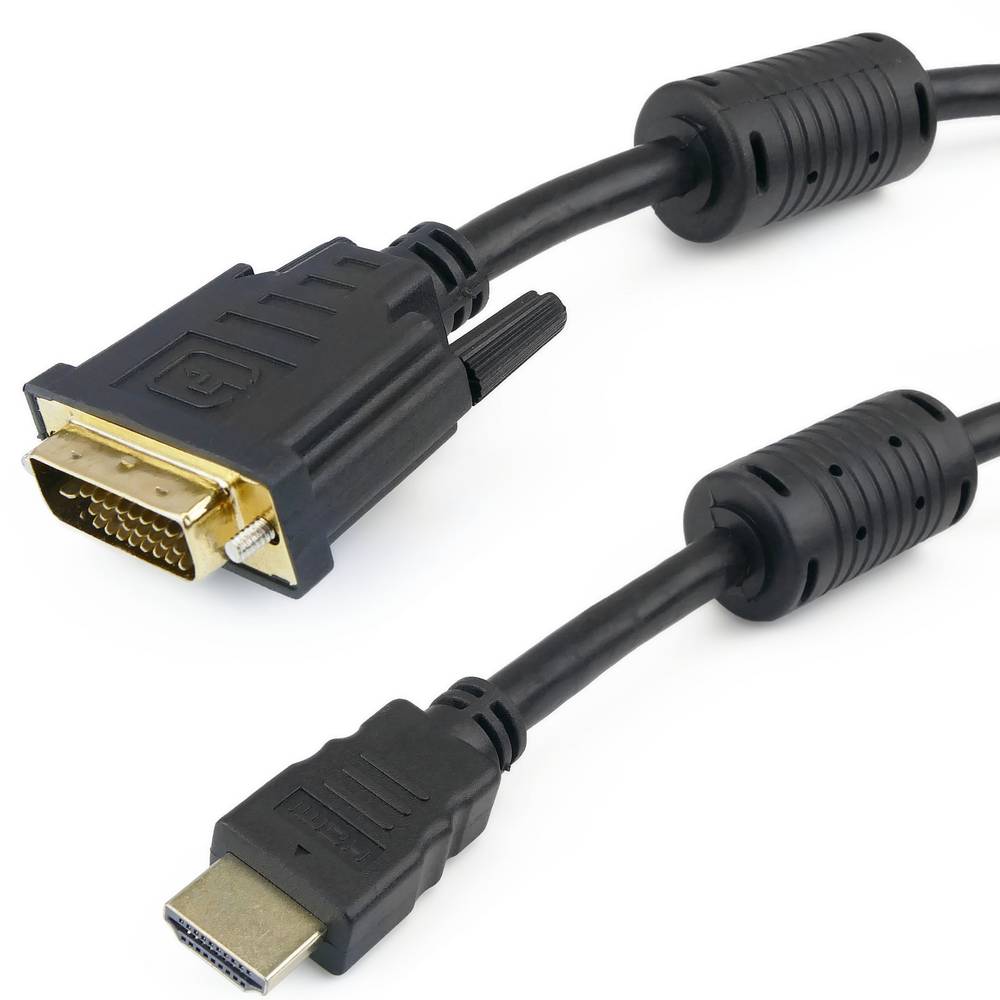 Super cable HDMI 1.4 de tipo HDMI-A macho a DVI-D macho de 3 m