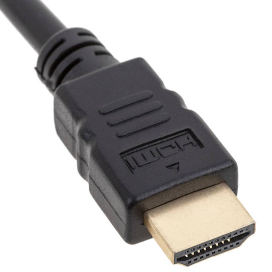 Cable HDMI 2.0 con conector tipo A macho a conector tipo A macho Ultra HD 4k de 1m negro