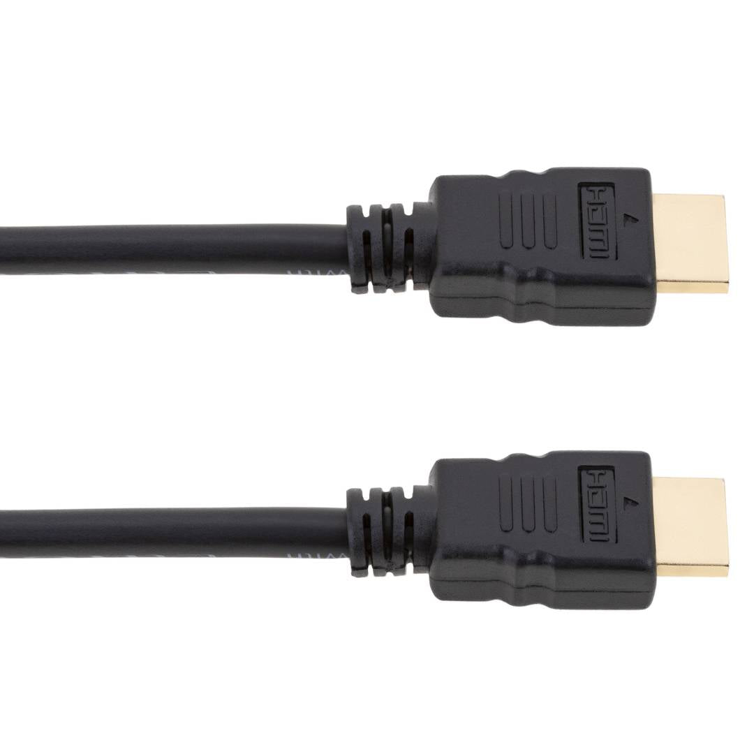 Cable HDMI 2.0 con conector tipo A macho a conector tipo A macho Ultra HD 4k de 1m negro