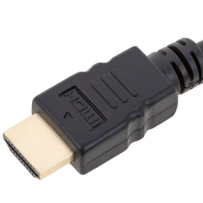 Cable HDMI 2.0 con conector tipo A macho a conector tipo A macho Ultra HD 4k de 1m negro