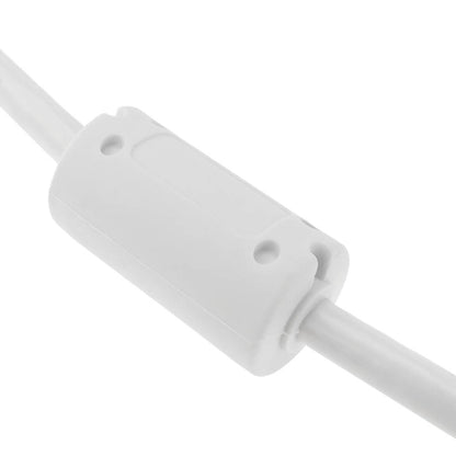 Cable HDMI 2.0 con conector tipo A macho a conector tipo A macho Ultra HD 4K de 1m blanco